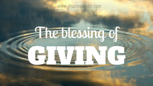The blessing of giving