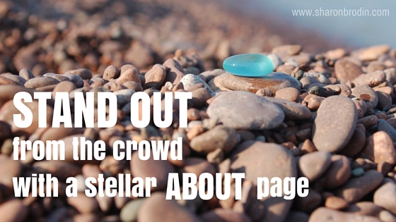 stand out with your about page