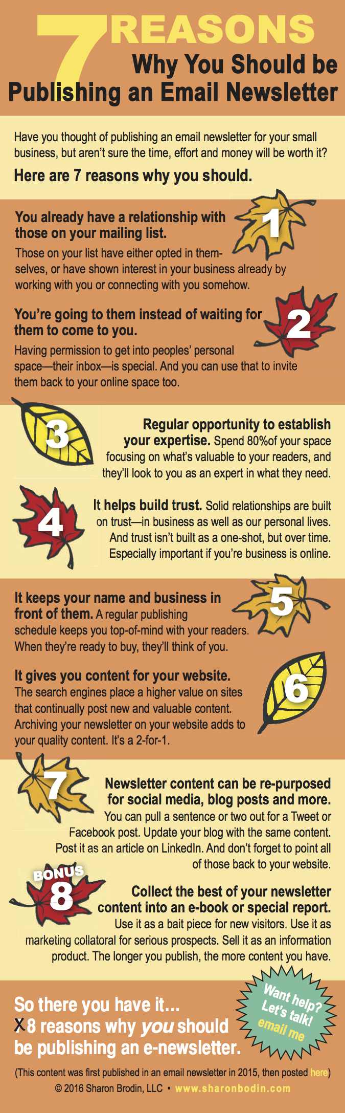 email newsletter infographic