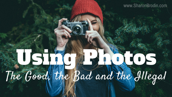 using photos in marketing