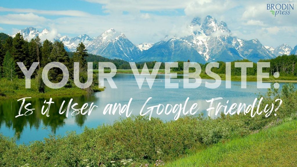 Is your website both user and Google friendly? image