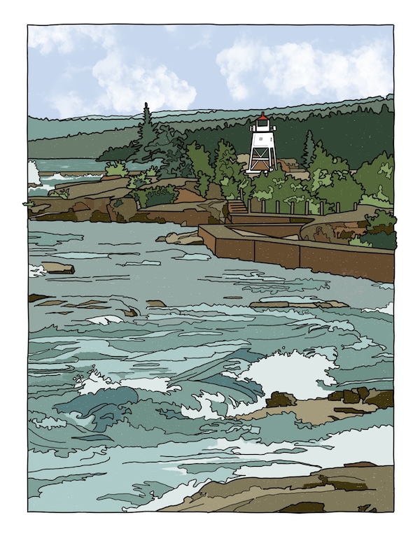 Grand Marais lighthouse